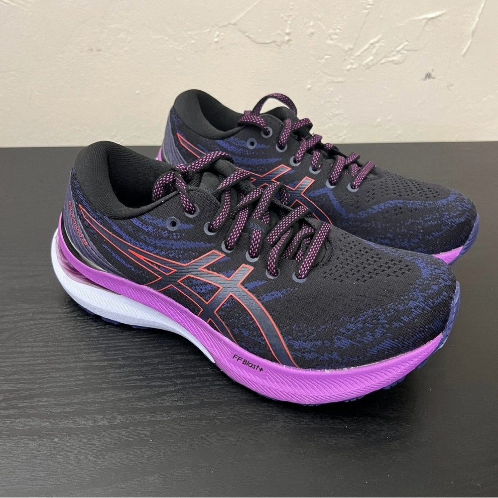 ASICS Women's Running Shoes - Black and Purple